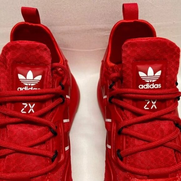 Adidas ZX 2K Red Men's 7 Sneaker Athletic Shoe 2021 New Without Box - Picture 13 of 15